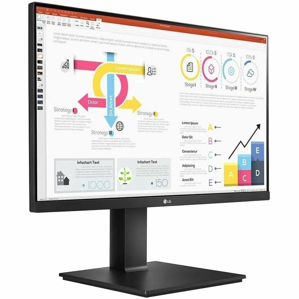 LG 24BP75Q-B 24" WQHD LCD Monitor - 16:9 - Black