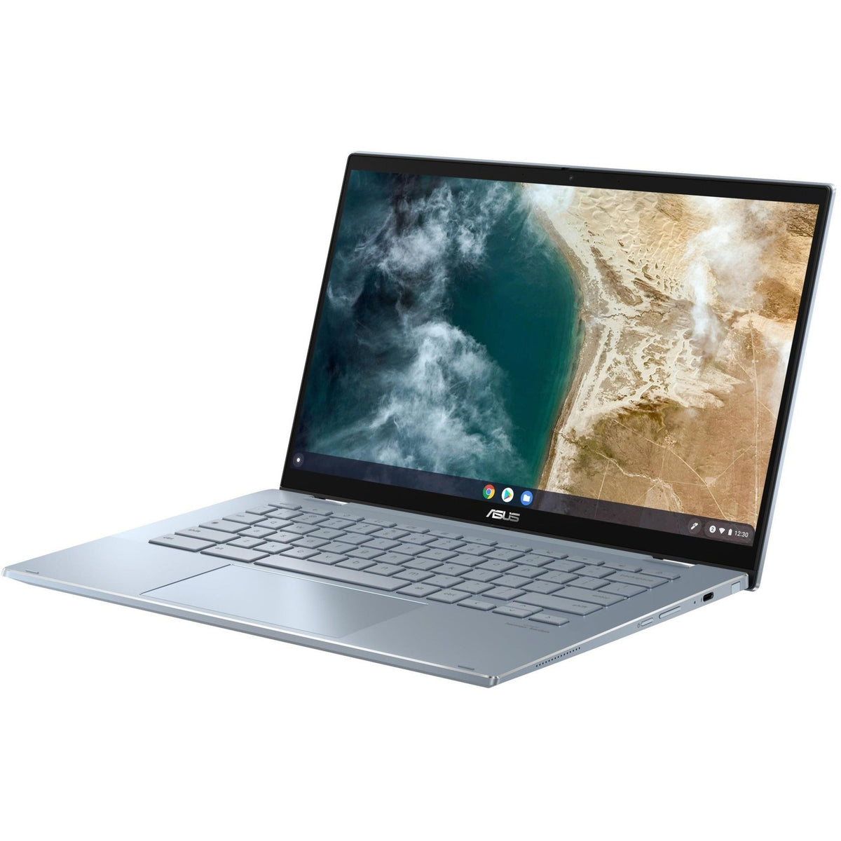 Asus Chromebook Flip CX5400 CX5400FMA-DN762T-S 14" Touchscreen Convertible 2 in 1 Chromebook - Full HD - 1920 x 1080 - Intel Core i7 11th Gen i7-1160G7 Quad-core (4 Core) 2.10 GHz - 16 GB Total RAM - 512 GB SSD - AI Blue
