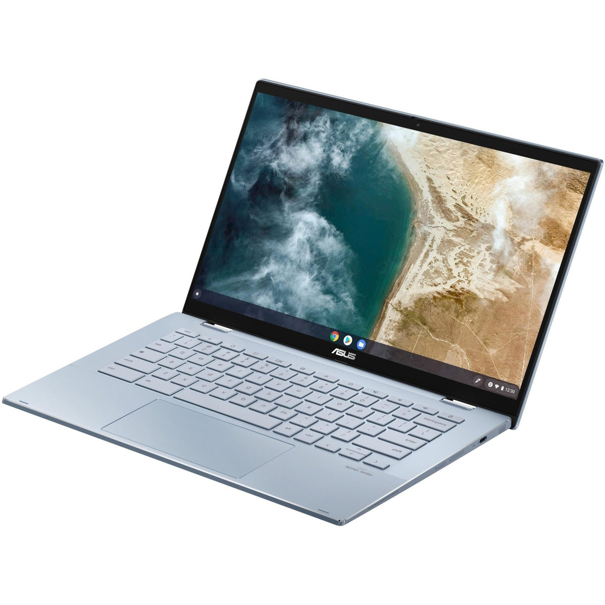 Asus Chromebook Flip CX5400 CX5400FMA-DN762T-S 14" Touchscreen Convertible 2 in 1 Chromebook - Full HD - 1920 x 1080 - Intel Core i7 11th Gen i7-1160G7 Quad-core (4 Core) 2.10 GHz - 16 GB Total RAM - 512 GB SSD - AI Blue