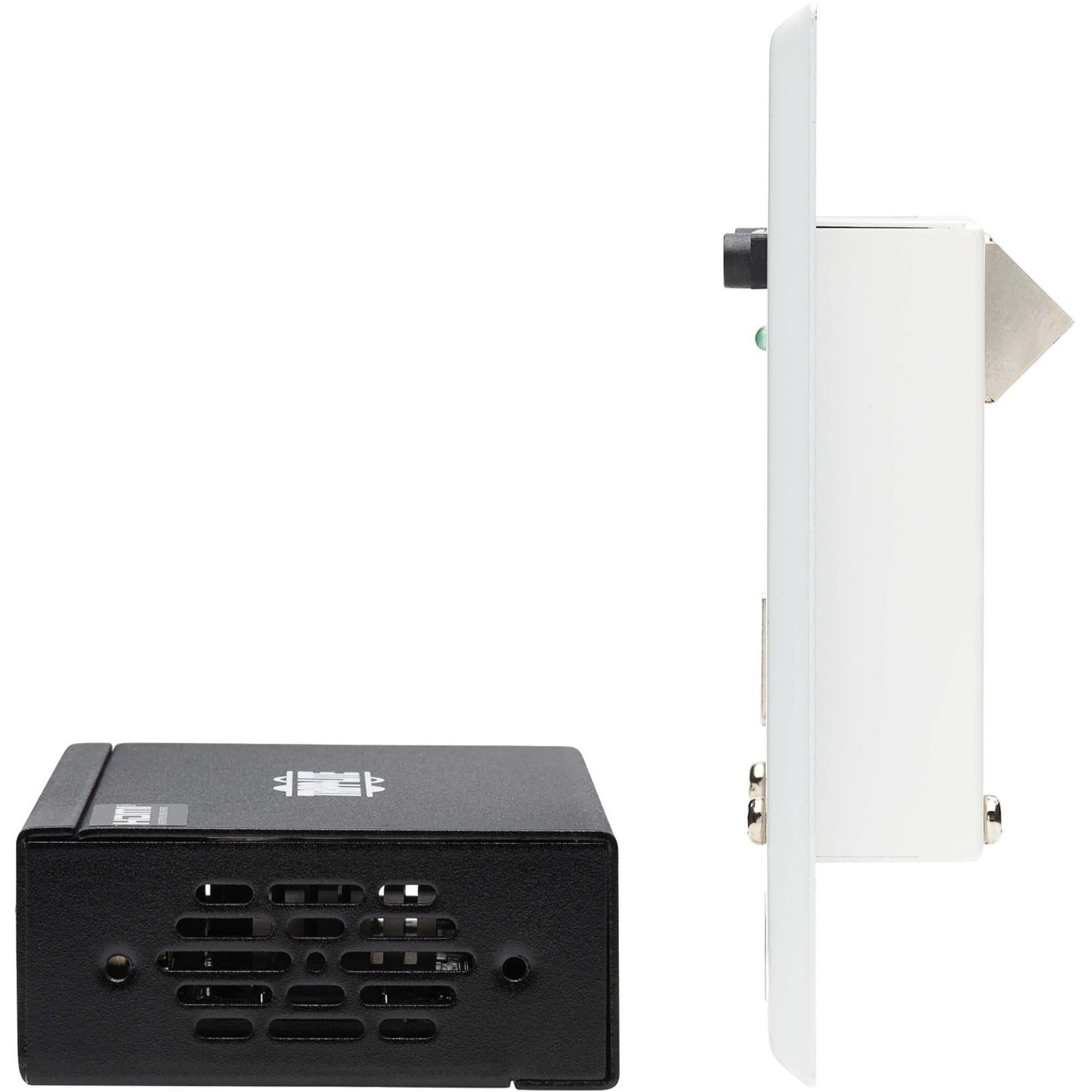 Tripp Lite HDMI over Cat6 Extender Kit Box Transmitter/Wall Plate Receiver 4K 60 Hz 4:4:4 IR PoC HDR HDCP 2.2 230 ft. TAA