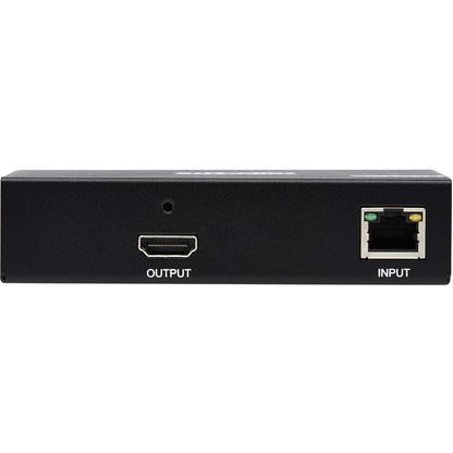 Tripp Lite 1-Port HDMI over Cat6 Receiver 4K 60 Hz HDR 4:4:4 PoC HDCP 2.2 230 ft. (70.1 m) TAA