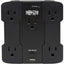 Tripp Lite Safe-IT 5-Outlet Surge Protector USB-A/USB-C Ports 5-15P Direct Plug-In 1050 Joules Antimicrobial Protection Black