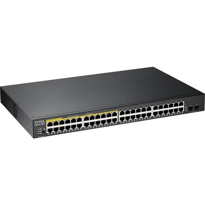 ZYXEL 48-port GbE Smart Managed PoE Switch with GbE Uplink