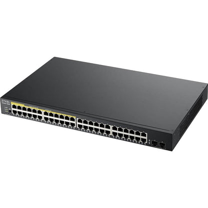 ZYXEL 48-port GbE Smart Managed PoE Switch with GbE Uplink