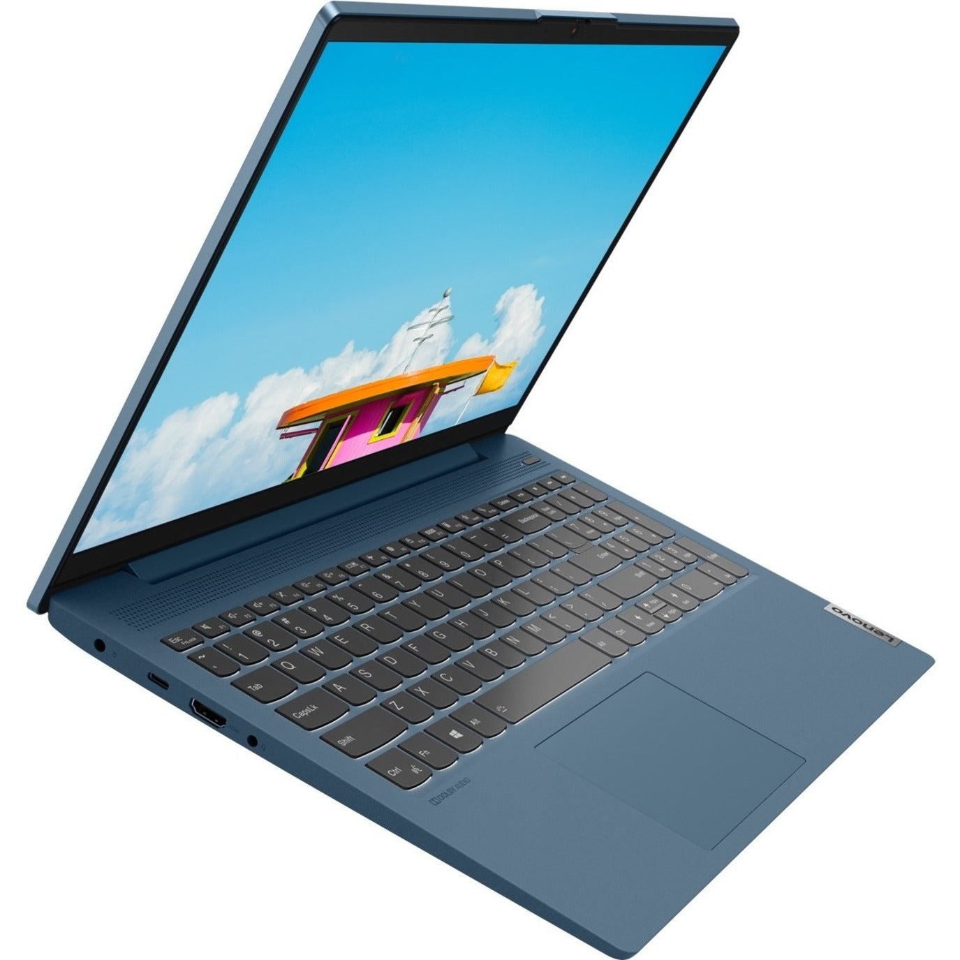 Lenovo IdeaPad 5 15ITL05 82FG0002US 15.6" Touchscreen Notebook - Full HD - 1920 x 1080 - Intel Core i7 11th Gen i7-1165G7 Quad-core (4 Core) 2.80 GHz - 12 GB Total RAM - 512 GB SSD - Abyss Blue