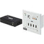 Tripp Lite 4-Port HDMI over Cat6 Extender Switch Kit Wall Plate/Box 4K 60 Hz HDR 4:4:4 IR PoC 230 ft. (70.1 m) TAA