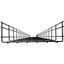 Tripp Lite Wire Mesh Cable Tray - 300 x 100 x 3000 mm (12 in. x 4 in. x 10 ft.) 6 Pack