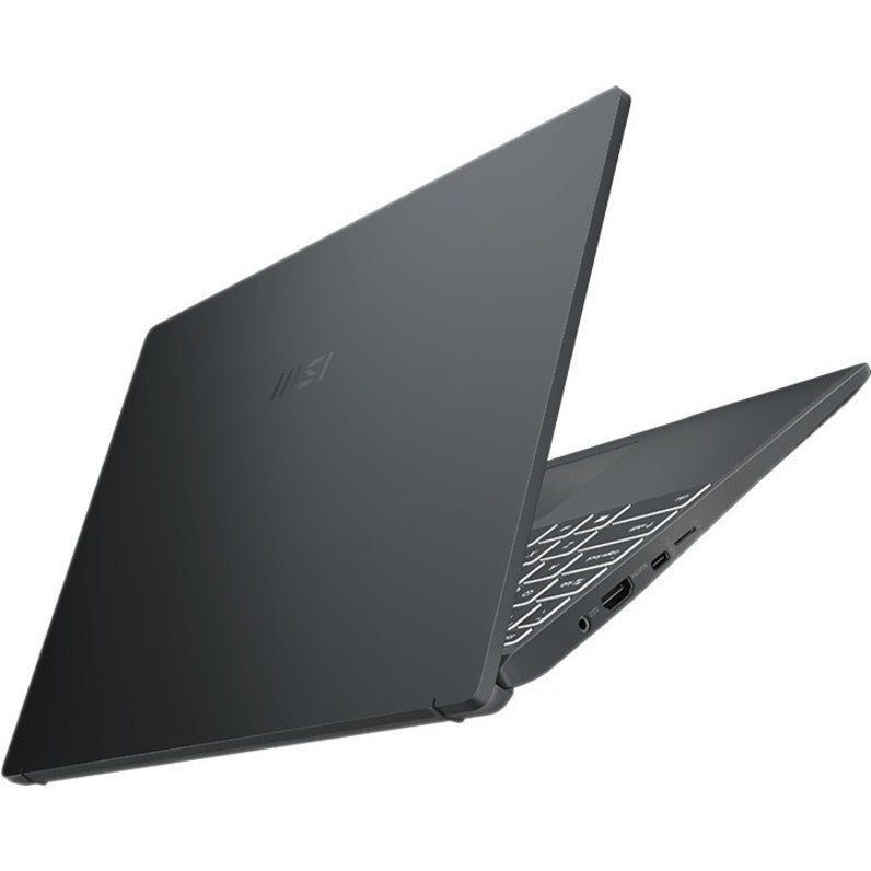 MSI Modern 14 Modern 14 B5M-027 14" Rugged Notebook - Full HD - 1920 x 1080 - AMD Ryzen 5 5500U 2.10 GHz - 8 GB Total RAM - 256 GB SSD - Carbon Gray