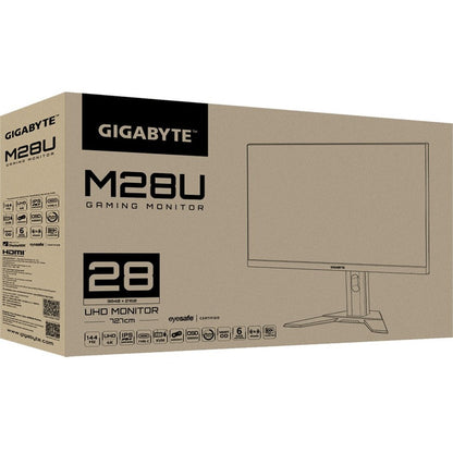 Gigabyte M28U 28" 4K UHD Gaming LCD Monitor - 16:9 - Black
