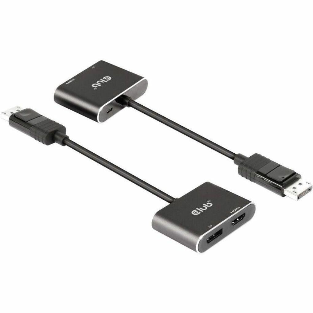 Club 3D MST Hub DisplayPort 1.4 to DisplayPort + HDMI 4K60Hz M/F