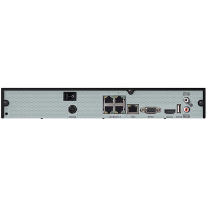 Speco 4 Channel NVR with Built-in PoE Ports - 10 TB HDD