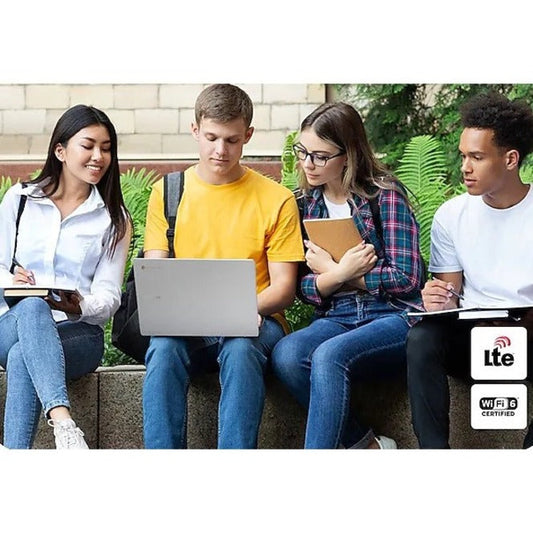 Samsung Galaxy Chromebook Go XE340XDA-KA1US 14" Chromebook - HD - 1366 x 768 - Intel Celeron N4500 1.10 GHz - 4 GB Total RAM - 32 GB Flash Memory - Silver