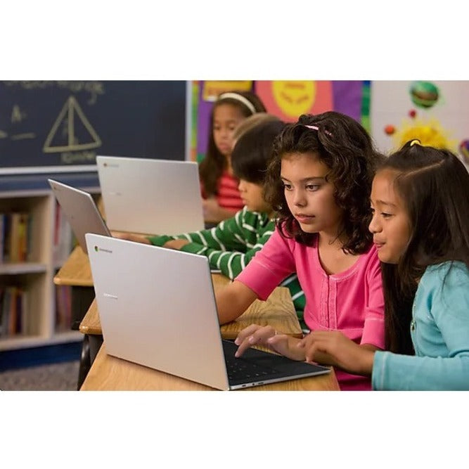 Samsung Galaxy Chromebook Go XE340XDA-KA1US 14" Chromebook - HD - 1366 x 768 - Intel Celeron N4500 1.10 GHz - 4 GB Total RAM - 32 GB Flash Memory - Silver