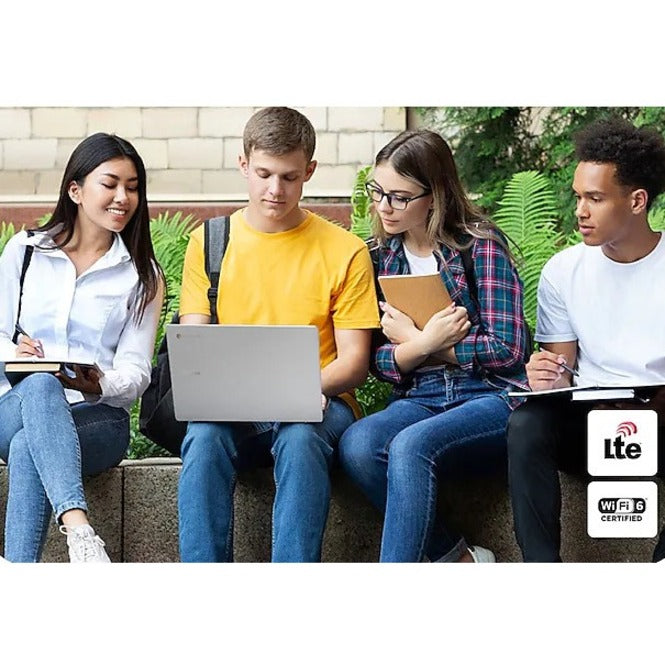 Samsung Galaxy Chromebook Go XE340XDA-KA2US 14" Chromebook - HD - 1366 x 768 - Intel Celeron N4500 1.10 GHz - 4 GB Total RAM - 64 GB Flash Memory - Silver