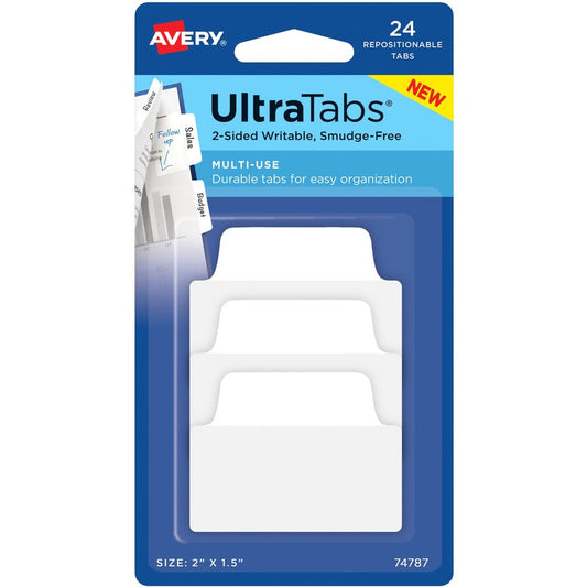 Avery&reg; Ultra Tabs Repositionable Multi-Use Tabs