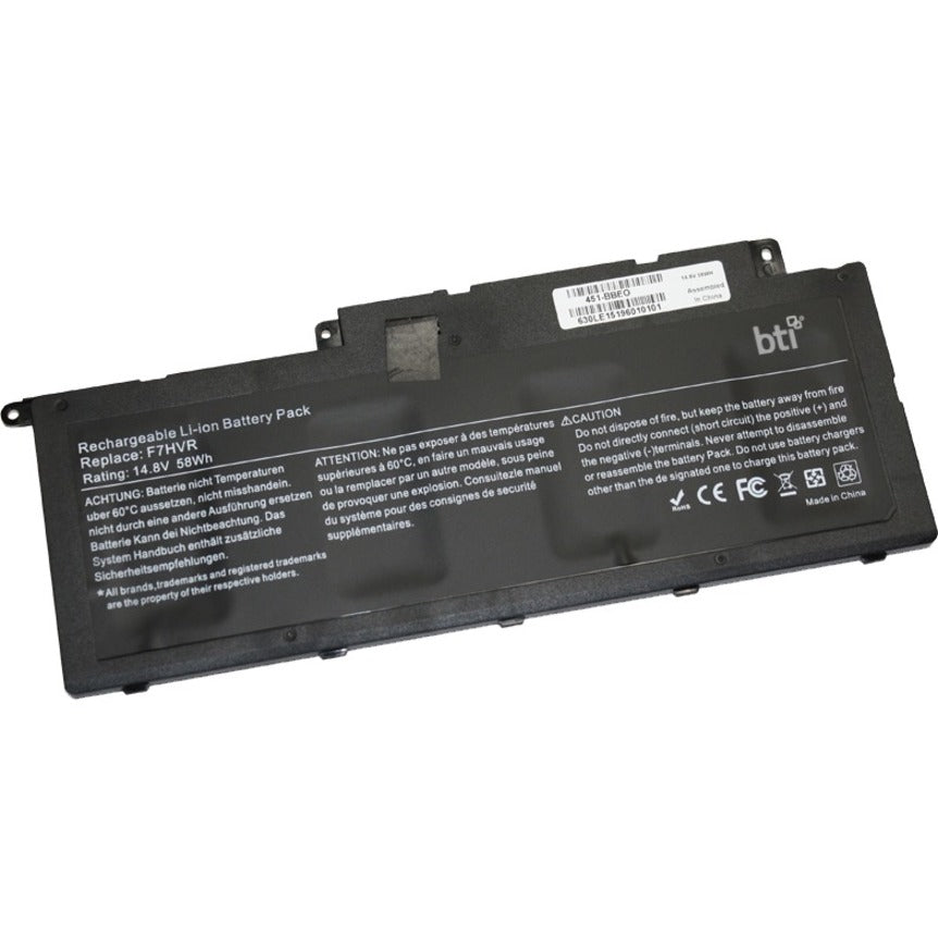 DELL BATTERY 14.8V 4-CELLS 58W 