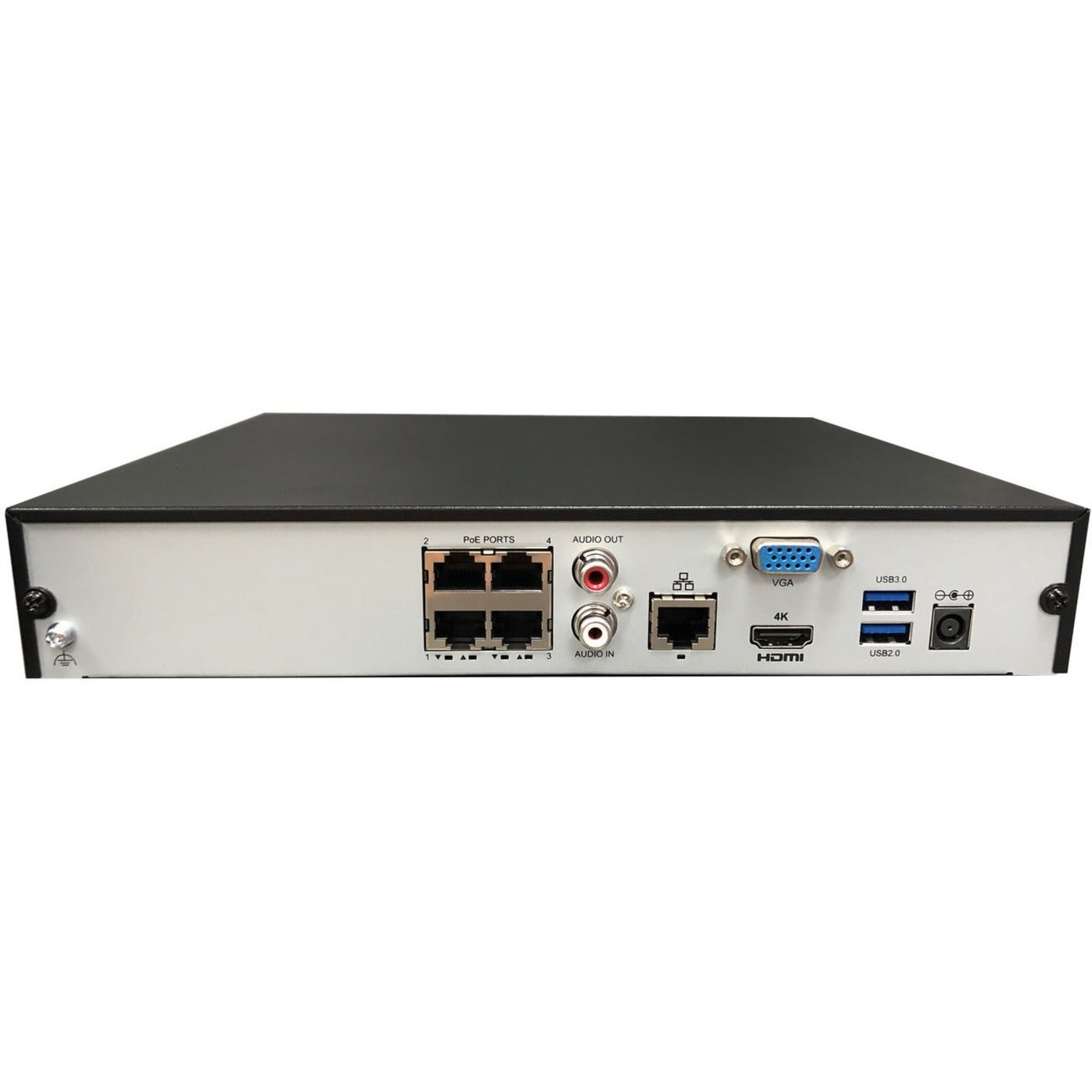 Gyration 4-Channel Network Video Recorder With PoE TAA-Compliant