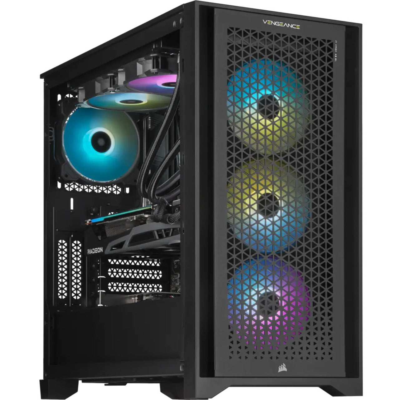 Corsair VENGEANCE i7200 Gaming Desktop Computer - Intel Core i7 11th Gen i7-10700K - 16 GB RAM DDR4 SDRAM - 1 TB M.2 PCI Express NVMe SSD