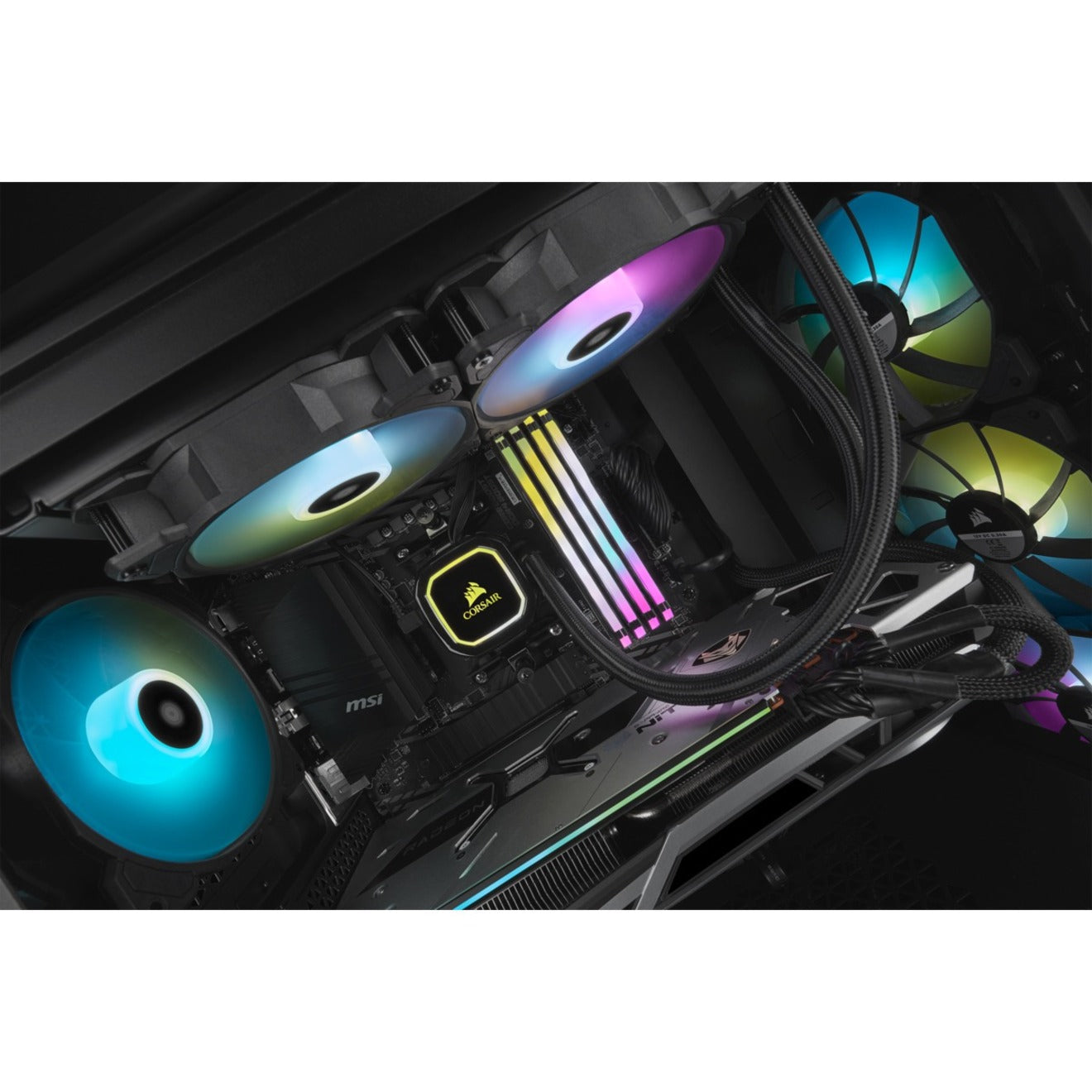 Corsair VENGEANCE i7200 Gaming Desktop Computer - Intel Core i7 11th Gen i7-10700K - 16 GB RAM DDR4 SDRAM - 1 TB M.2 PCI Express NVMe SSD