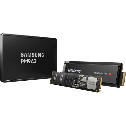 Samsung PM9A3 MZ1L21T9HCLS-00A07PM9A3 1.92 TB Solid State Drive - M.2 Internal - PCI Express NVMe (PCI Express NVMe 4.0 x4)