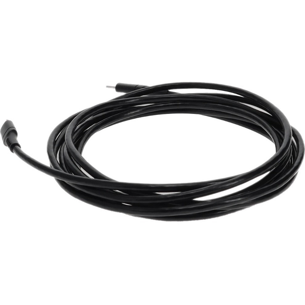 AddOn 1.0m (3.3ft) USB 3.1 Type (C) Male to Lightning Male Sync and Charge Black Cable