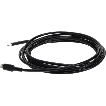 AddOn 1.0m (3.3ft) USB 3.1 Type (C) Male to Lightning Male Sync and Charge Black Cable
