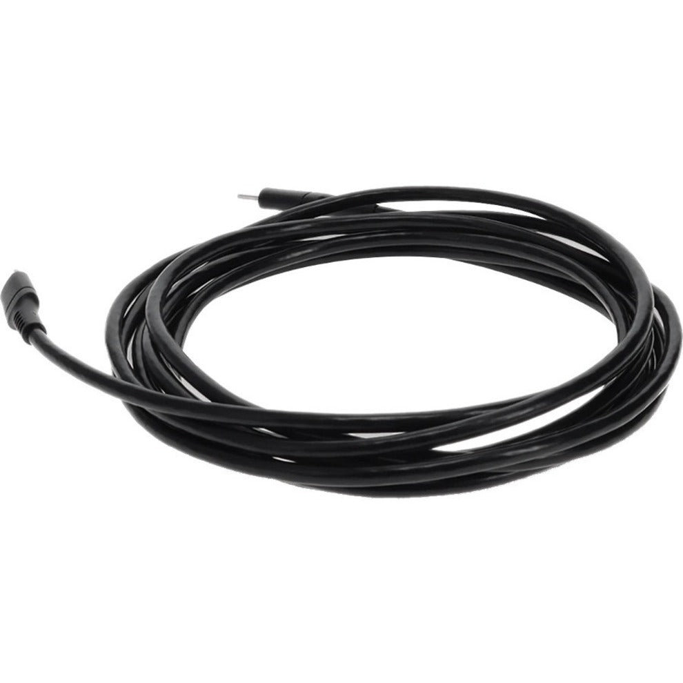 AddOn 2.0m (6.6ft) USB 3.1 Type (C) Male to Lightning Male Sync and Charge Black Cable