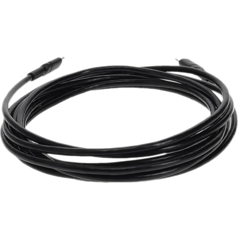 AddOn 2.0m (6.6ft) USB 3.1 Type (C) Male to Lightning Male Sync and Charge Black Cable