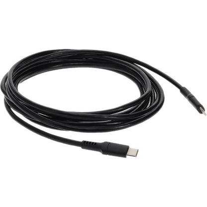 AddOn 2.0m (6.6ft) USB 3.1 Type (C) Male to Lightning Male Sync and Charge Black Cable