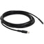 AddOn 2.0m (6.6ft) USB 3.1 Type (C) Male to Lightning Male Sync and Charge Black Cable