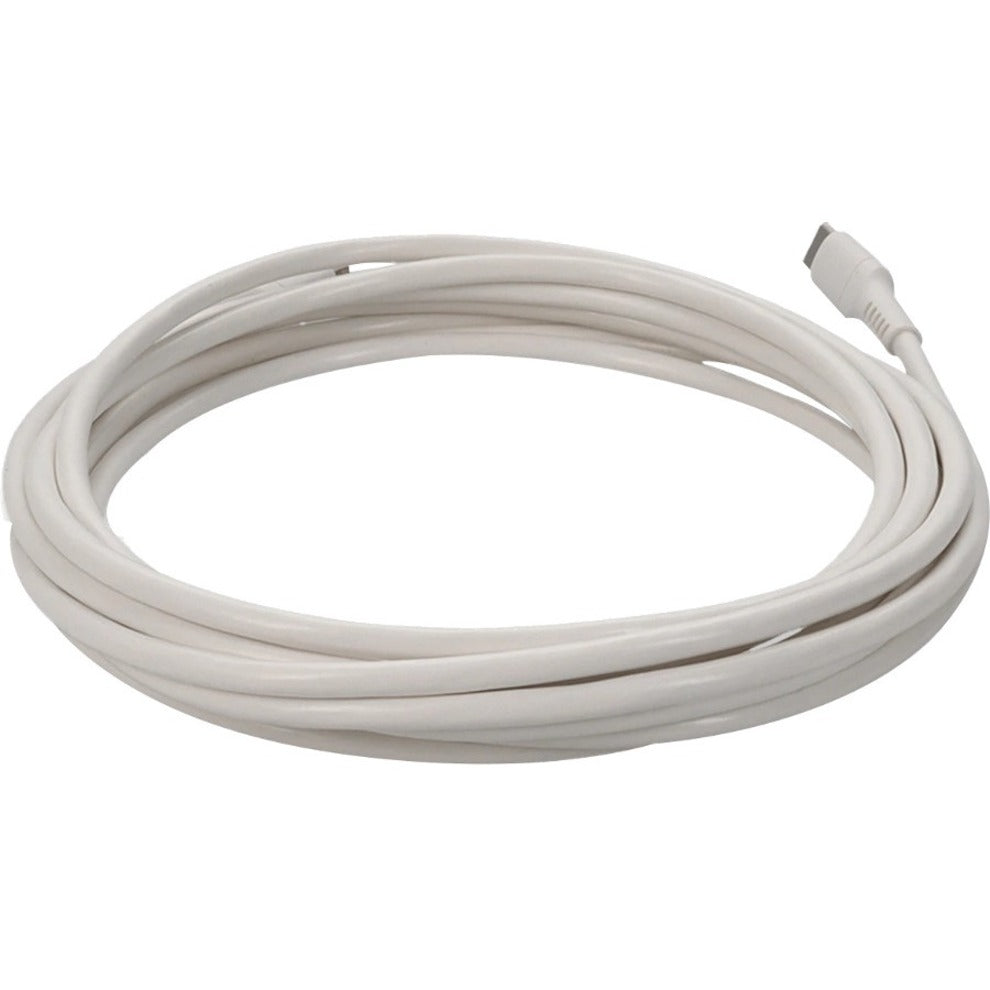 AddOn 2.0m (6.6ft) USB 3.1 Type (C) Male to Lightning Male Sync and Charge White Cable