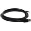 AddOn 1.0m (3.3ft) USB-C Male to USB 2.0 (A) Male Sync and Charge Black Cable