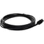 AddOn 2.0m (6.6ft) USB-C Male to USB 2.0 (A) Male Sync and Charge Black Cable