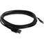 AddOn 3.0m (9.8ft) USB-C Male to USB 2.0 (A) Male Sync and Charge Black Cable