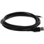 AddOn 3.0m (9.8ft) USB-C Male to USB 2.0 (A) Male Sync and Charge Black Cable