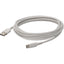 AddOn 3.0m (9.8ft) USB-C Male to USB 2.0 (A) Male Sync and Charge White Cable