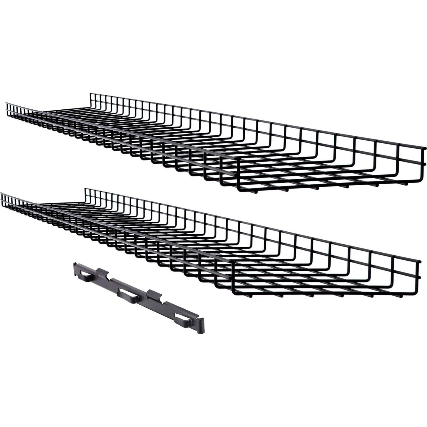 Tripp Lite Wire Mesh Cable Tray - 300 x 50 x 1500 mm (12 in. x 2 in. x 5 ft.) 2-Pack