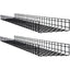 Tripp Lite Wire Mesh Cable Tray - 300 x 100 x 1500 mm (12 in. x 4 in. x 5 ft.) 2-Pack