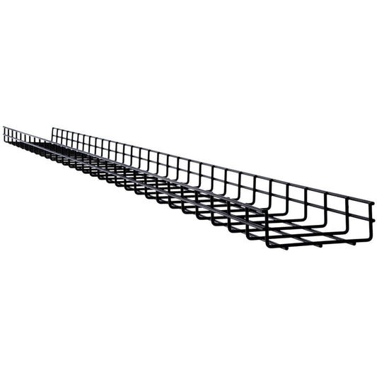 Tripp Lite Wire Mesh Cable Tray - 150 x 50 x 3000 mm (6 in. x 2 in. x 10 ft.) 10 Pack