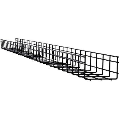 Tripp Lite Wire Mesh Cable Tray - 150 x 100 x 3000 mm (6 in. x 4 in. x 10 ft.) 10 Pack