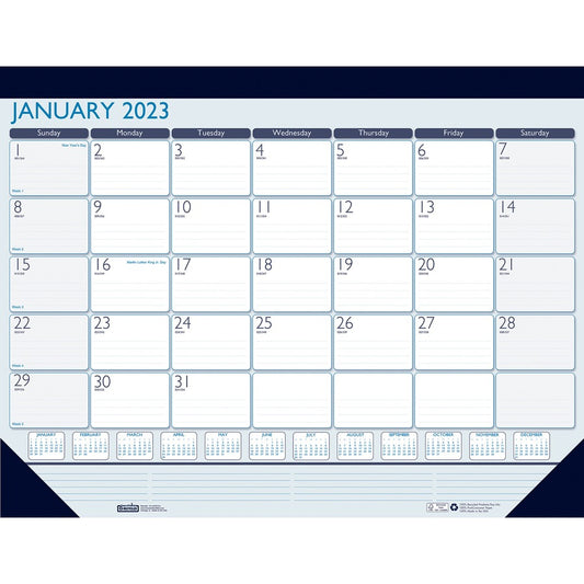 House of Doolittle Contempo Monthly Desk Pad