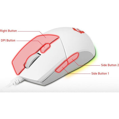 MSI Vigor GK30 White Gaming Keyboard
