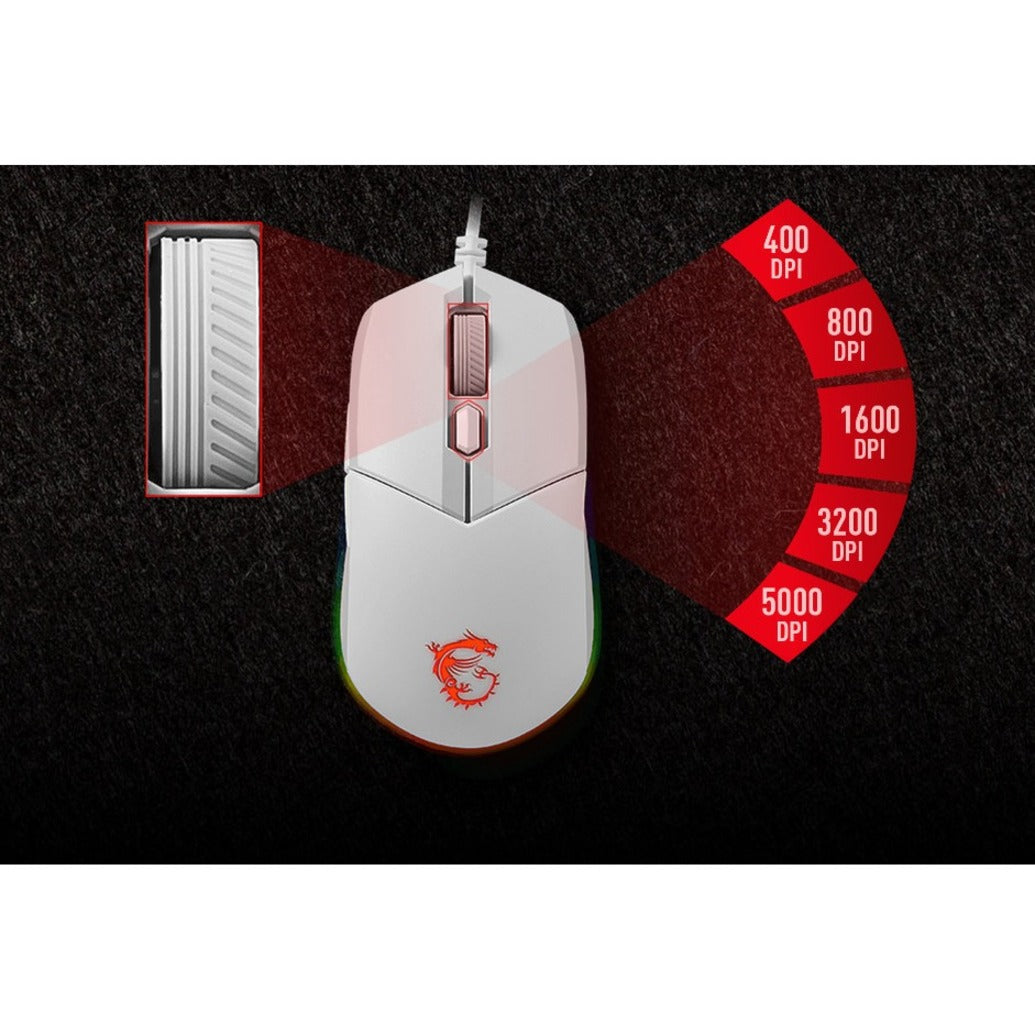 MSI Vigor GK30 White Gaming Keyboard