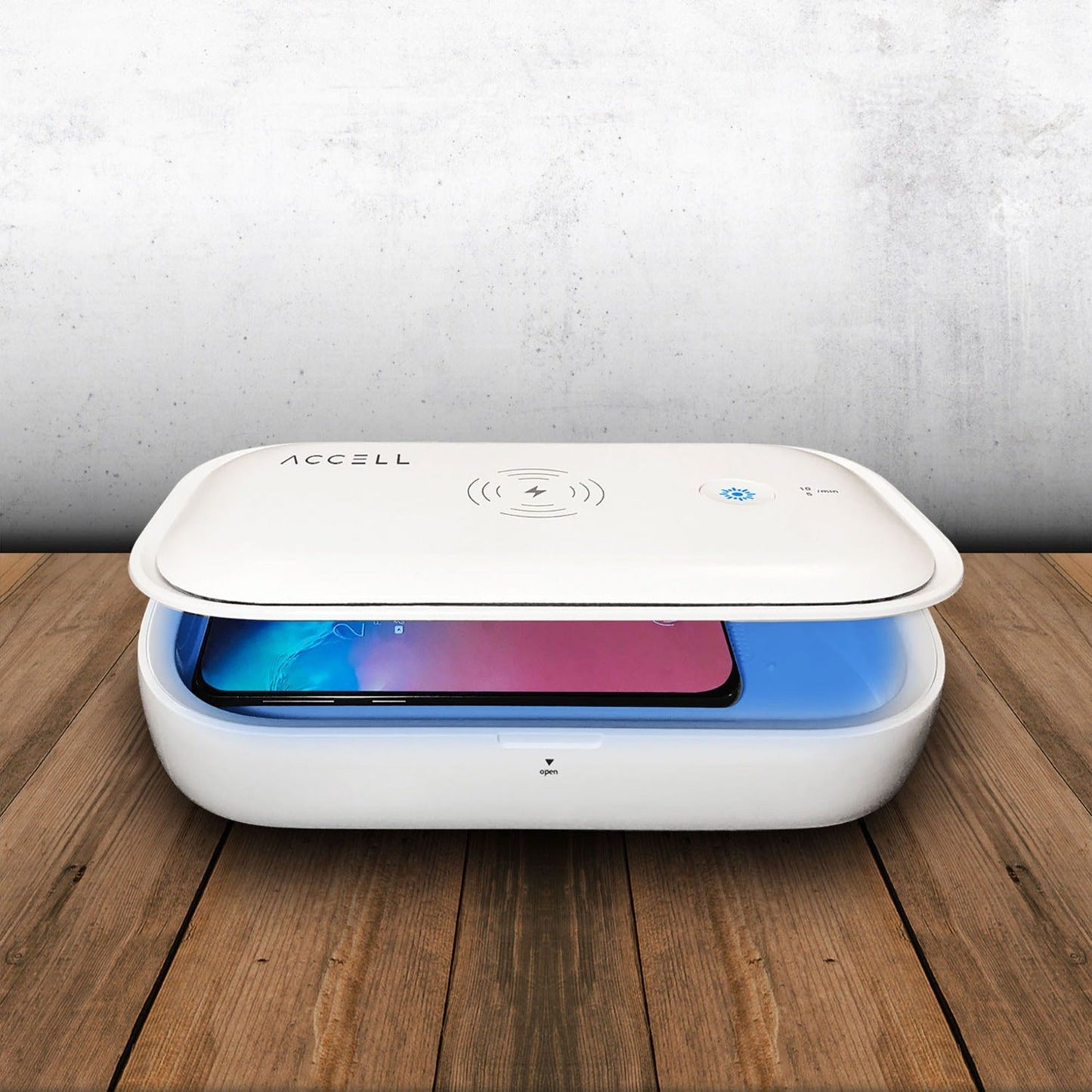 Accell Power UV Sanitizer with Wireless Charging