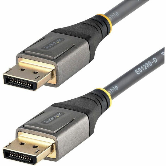 StarTech.com 10ft (3m) VESA Certified DisplayPort 1.4 Cable 8K 60Hz HDR10 UHD 4K 120Hz Video DP to DP Monitor Cord DP 1.4 Cable M/M