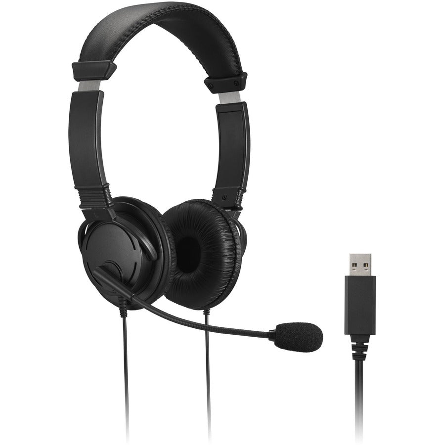 Kensington Classic Headset with Mic and Volume Control