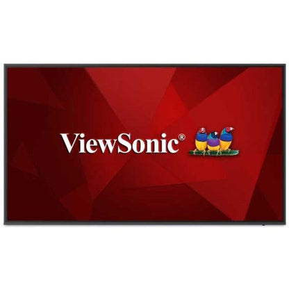 ViewSonic Commercial Display CDE7520-W1 - 4K 24/7 Operation Integrated Software and WiFi Adapter - 450 cd/m2 - 75"