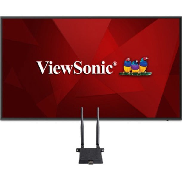 ViewSonic Commercial Display CDE8620-W1 - 4K 24/7 Operation Integrated Software and WiFi Adapter - 450 cd/m2 - 86"