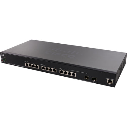 Cisco SX350X-12 12-Port 10GBase-T Stackable Managed Switch