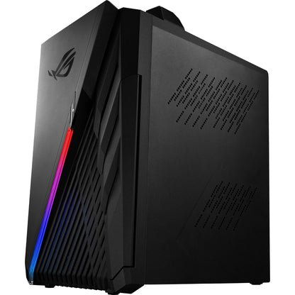 Asus ROG Strix GA35DX-XB989 Gaming Desktop Computer - AMD Ryzen 9 5900X 3.70 GHz - 16 GB RAM DDR4 SDRAM - 2 TB HDD - 1 TB M.2 PCI Express NVMe 4.0 SSD - Tower - Star Black